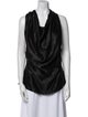 Bottega Veneta Cowl Neck Sleeveless Blouse
