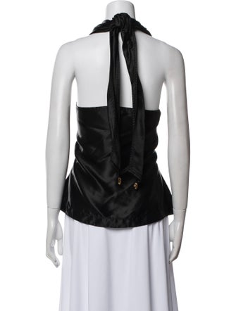 Bottega Veneta Cowl Neck Sleeveless Blouse