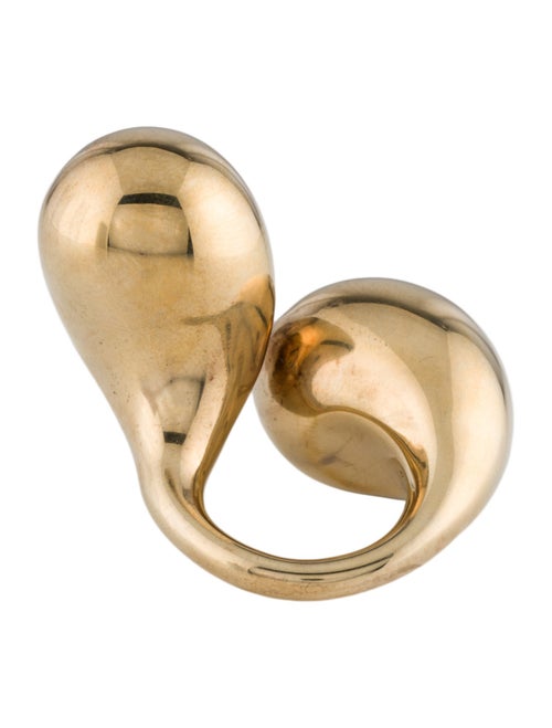 Bottega Veneta Drop Bypass Cocktail Ring
