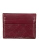 Bottega Veneta Intrecciato Weave Leather Card Holder