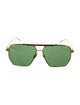 Bottega Veneta Square Tinted Sunglasses