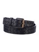 Bottega Veneta Intrecciato Weave Leather Belt