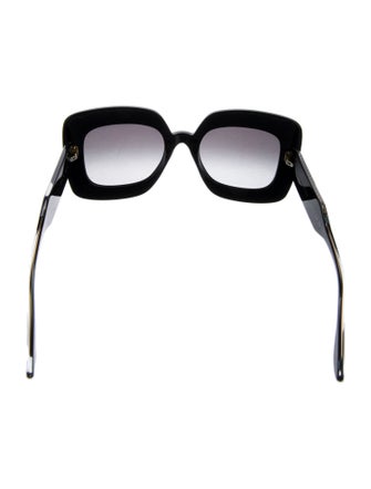 Bottega Veneta Oversize Gradient Sunglasses