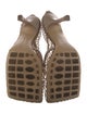 Bottega Veneta Mesh Chain-Link Accents Slingback Pumps
