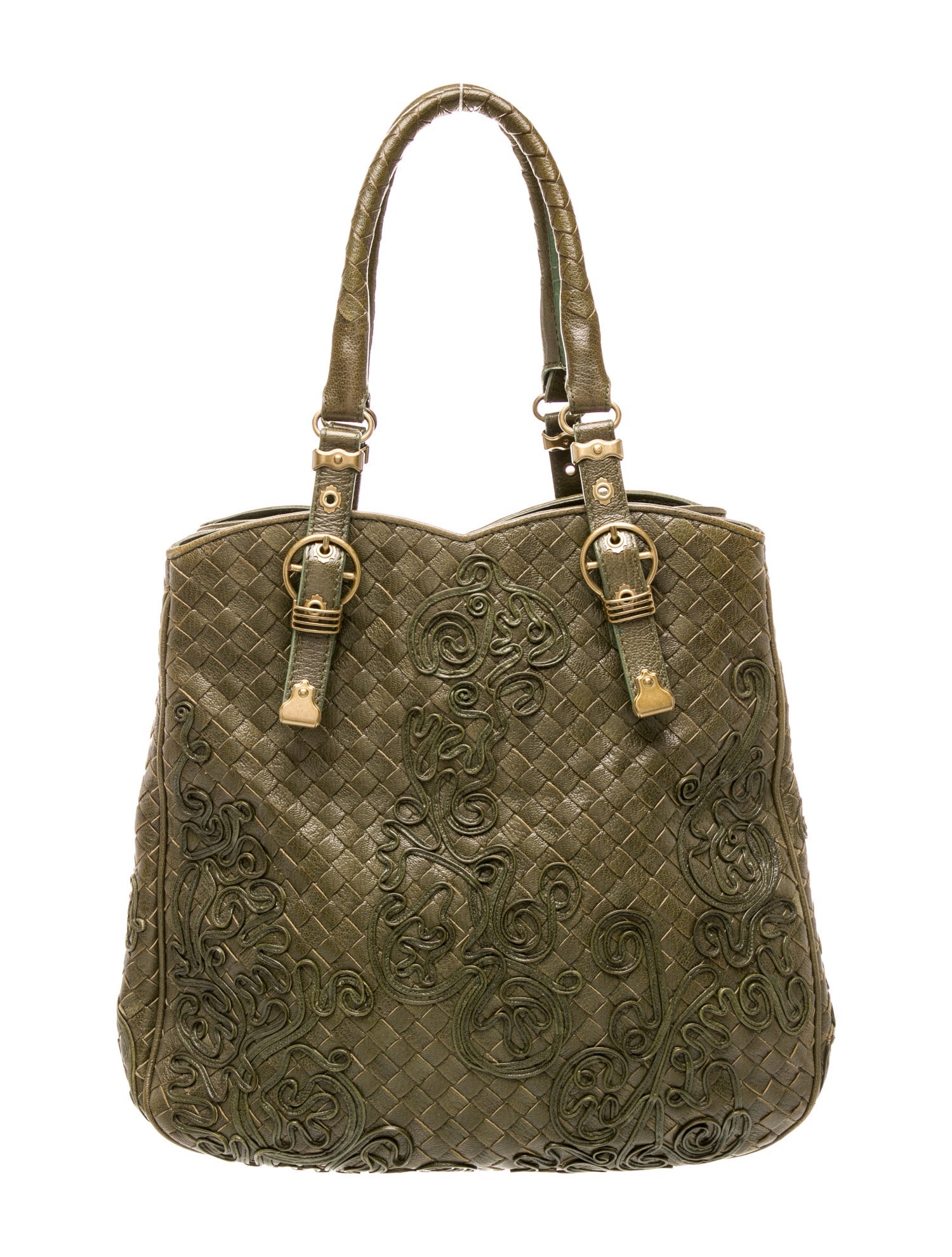 Bottega Veneta Intrecciato Top Handle Bag