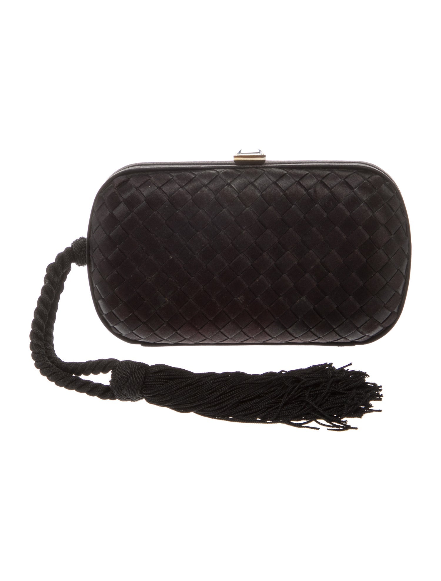 Bottega Veneta Satin Minaudière Vintage