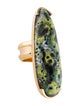 Bottega Veneta Ellipse Large Ceramic Cocktail Ring