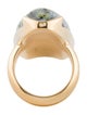 Bottega Veneta Ellipse Large Ceramic Cocktail Ring