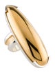 Bottega Veneta Ellipse Large Cocktail Ring