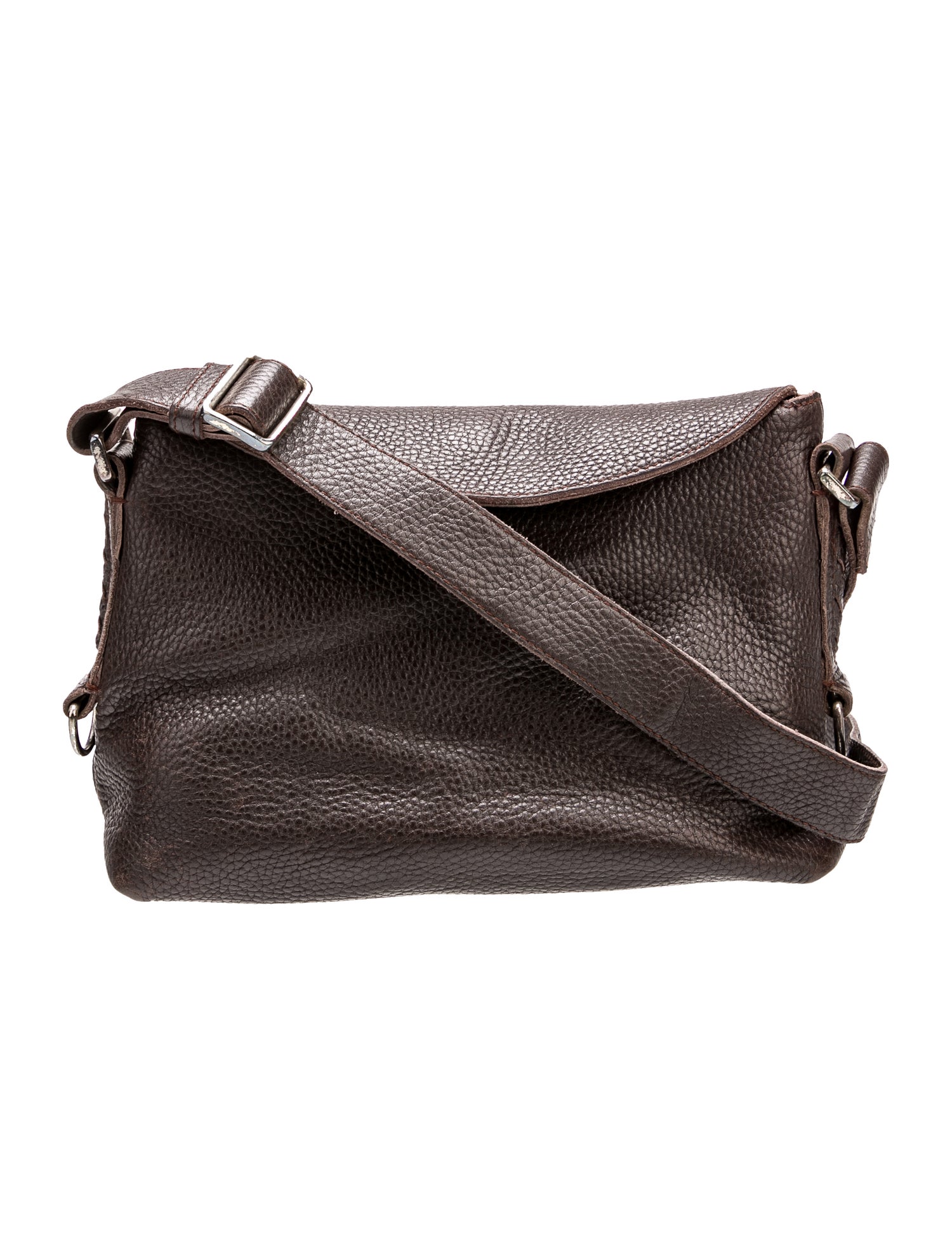 Bottega Veneta Leather Messenger Bag