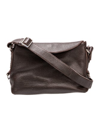 Bottega Veneta Leather Messenger Bag
