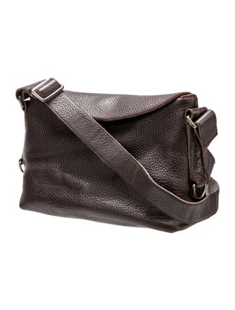 Bottega Veneta Leather Messenger Bag