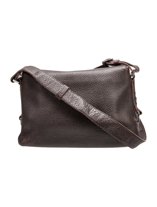 Bottega Veneta Leather Messenger Bag
