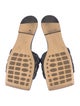 Bottega Veneta Quilted Pattern Leather Slides