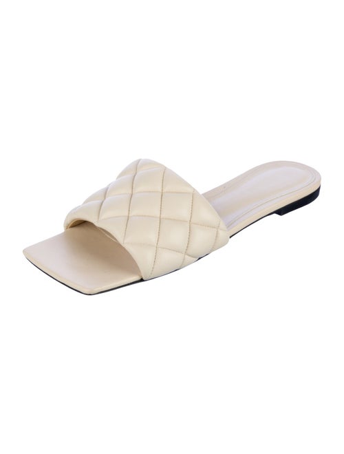 Bottega Veneta Leather Slides