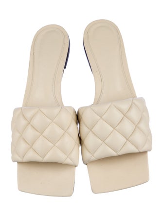 Bottega Veneta Leather Slides