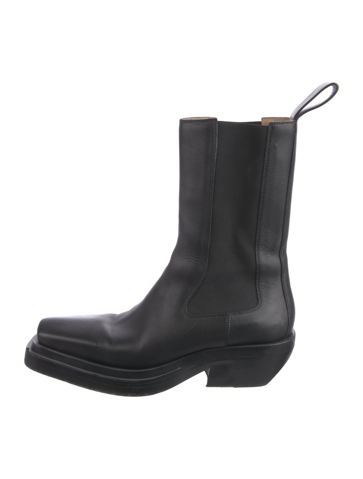 Bottega Veneta Leather Rain Boots