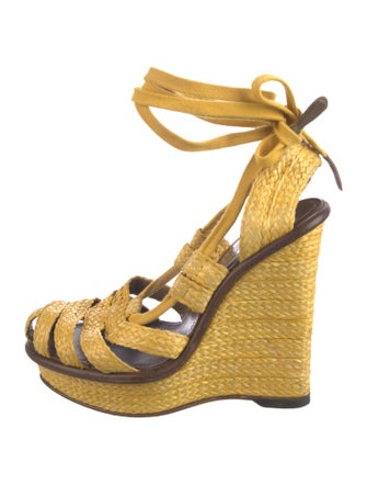 Bottega Veneta Leather Espadrilles