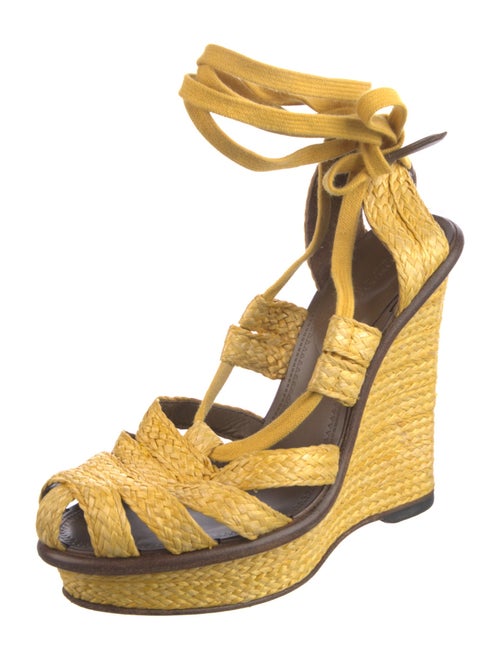 Bottega Veneta Leather Espadrilles