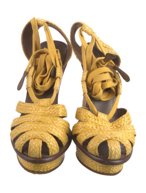 Bottega Veneta Leather Espadrilles