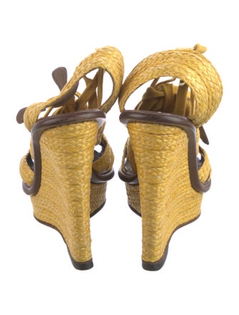 Bottega Veneta Leather Espadrilles