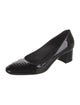 Bottega Veneta Intrecciato Weave Patent Leather Pumps