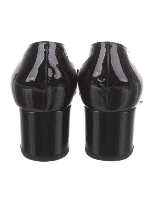 Bottega Veneta Intrecciato Weave Patent Leather Pumps