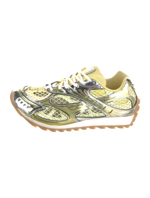Bottega Veneta Mesh Printed Athletic Sneakers