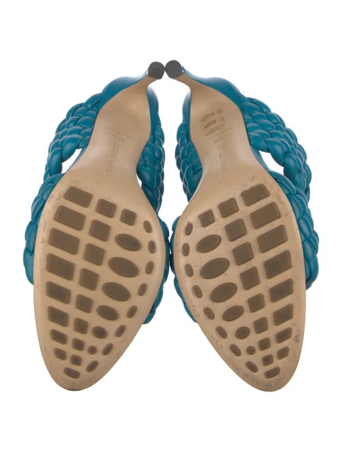 Bottega Veneta Intrecciato Weave Leather Slides