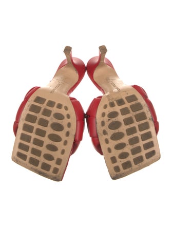 Bottega Veneta Intrecciato Weave Leather Slides