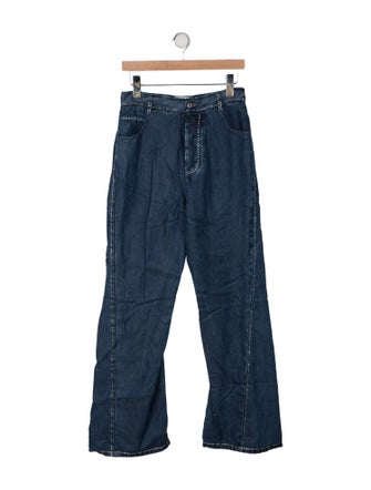 Bottega Veneta High-Rise Wide Leg Jeans