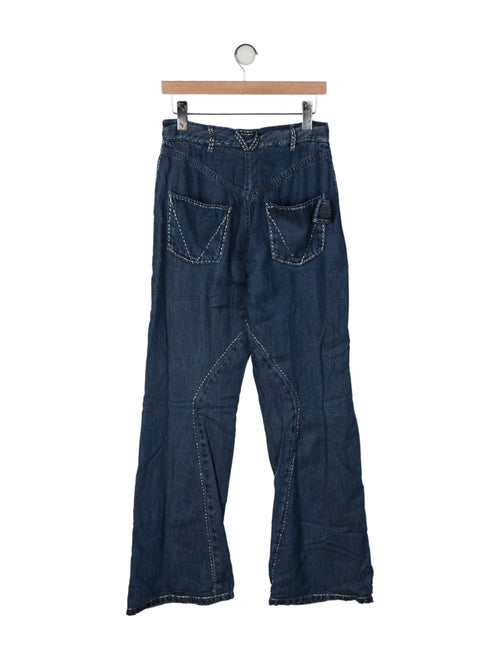 Bottega Veneta High-Rise Wide Leg Jeans