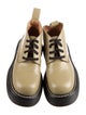 Bottega Veneta Leather Combat Boots