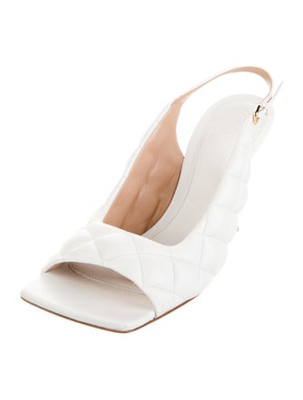 Bottega Veneta Leather Slingback Sandals