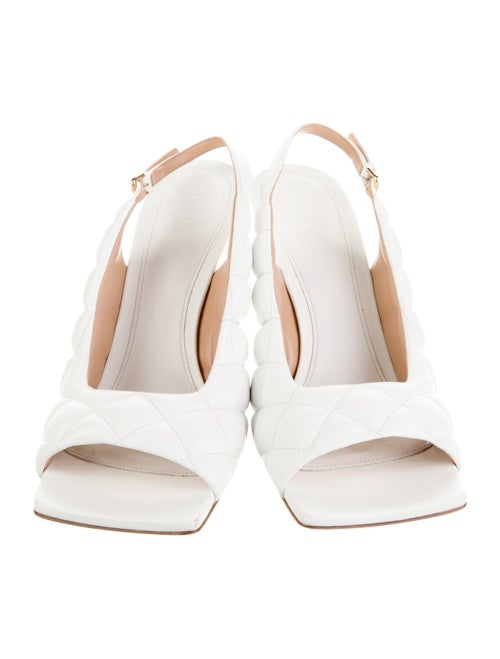 Bottega Veneta Leather Slingback Sandals