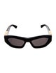 Bottega Veneta Shield Tinted Sunglasses