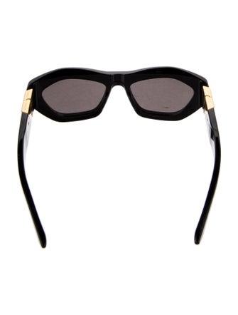 Bottega Veneta Shield Tinted Sunglasses