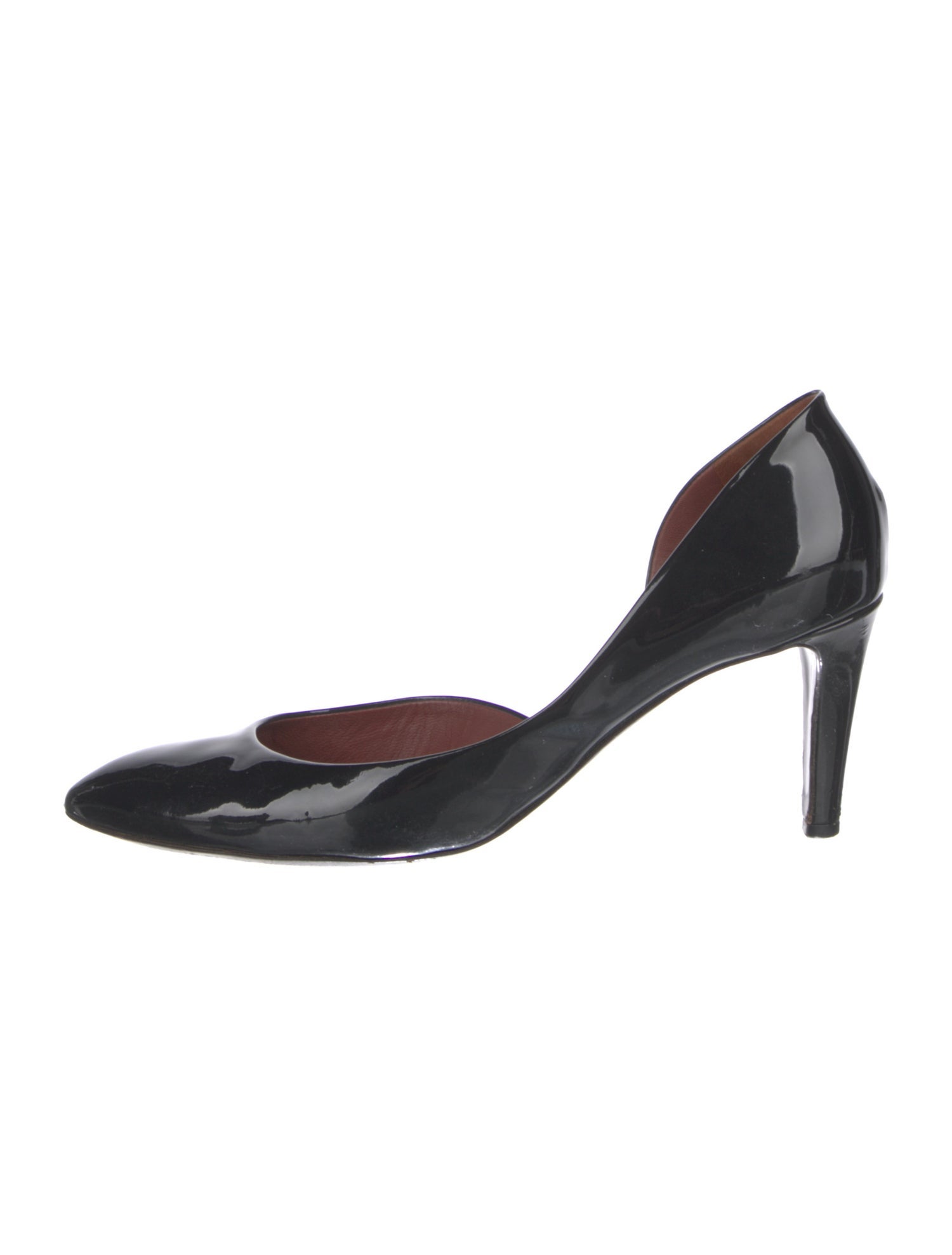 Bottega Veneta Patent Leather D'Orsay Pumps