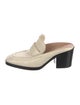 Bottega Veneta Embossed Leather Mules