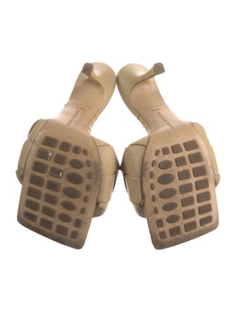 Bottega Veneta Intrecciato Weave Leather Slides