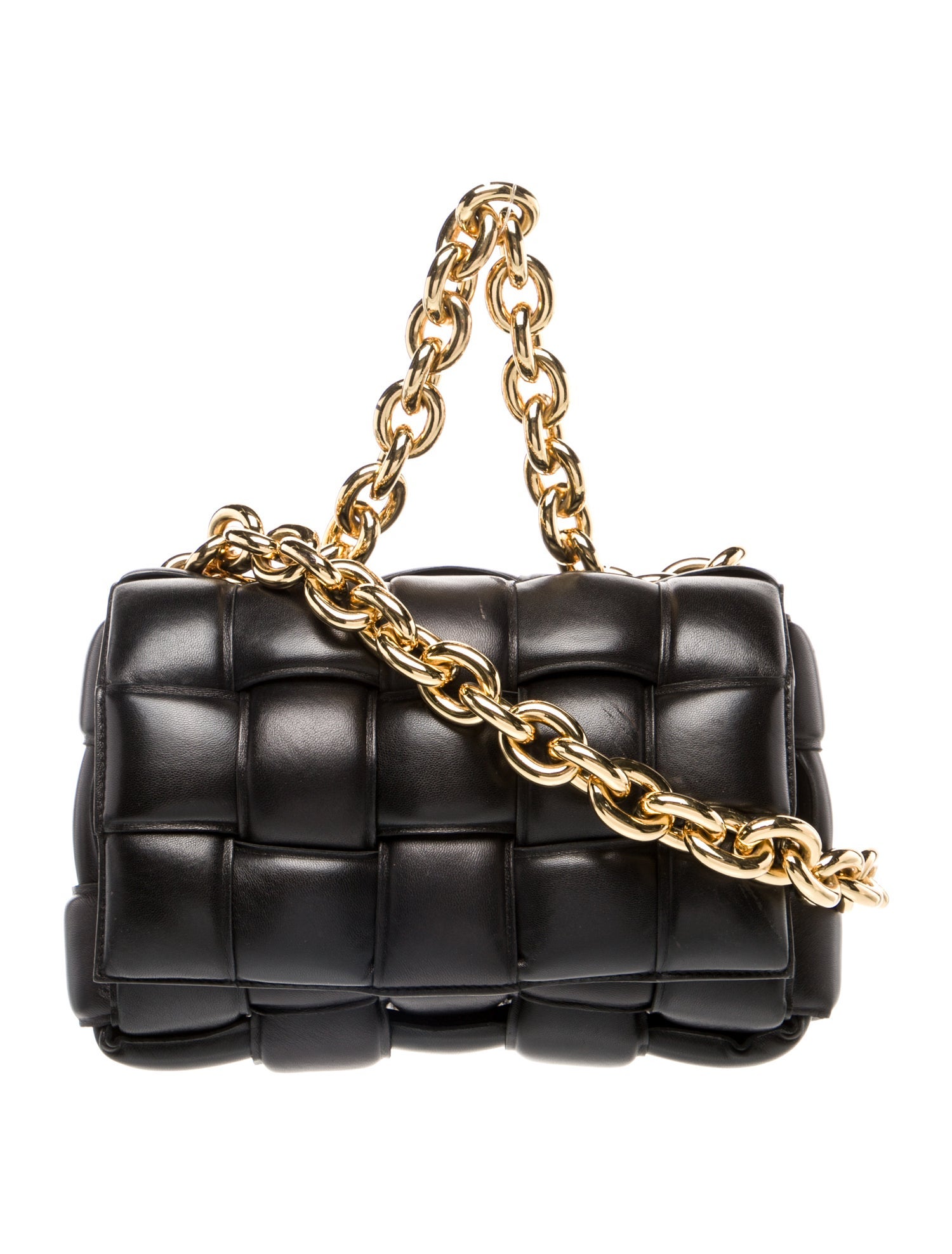 Bottega Veneta Intrecciato Chain Padded Cassette