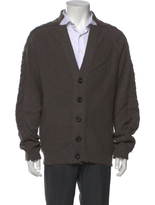 Bottega Veneta Merino Wool V-Neck Cardigan