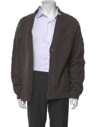 Bottega Veneta Merino Wool V-Neck Cardigan