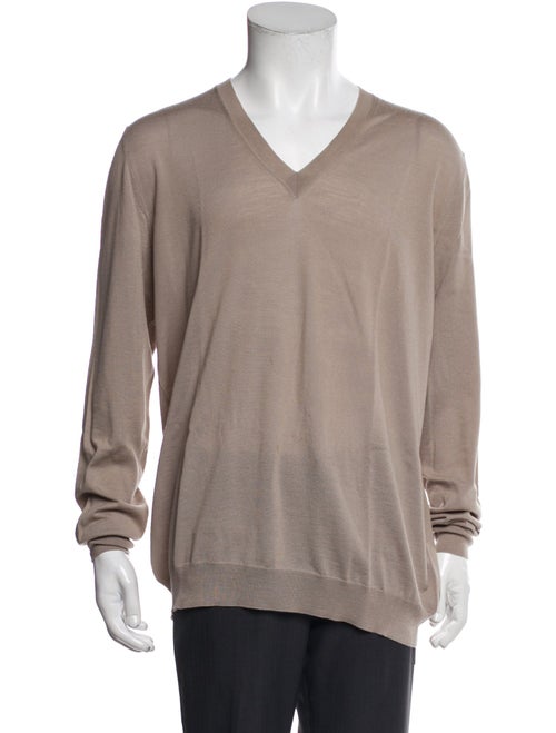 Bottega Veneta Merino Wool V-Neck Pullover
