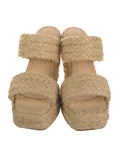 Bottega Veneta Straw Slides