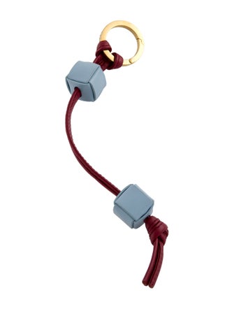 Bottega Veneta Cube Key Chain