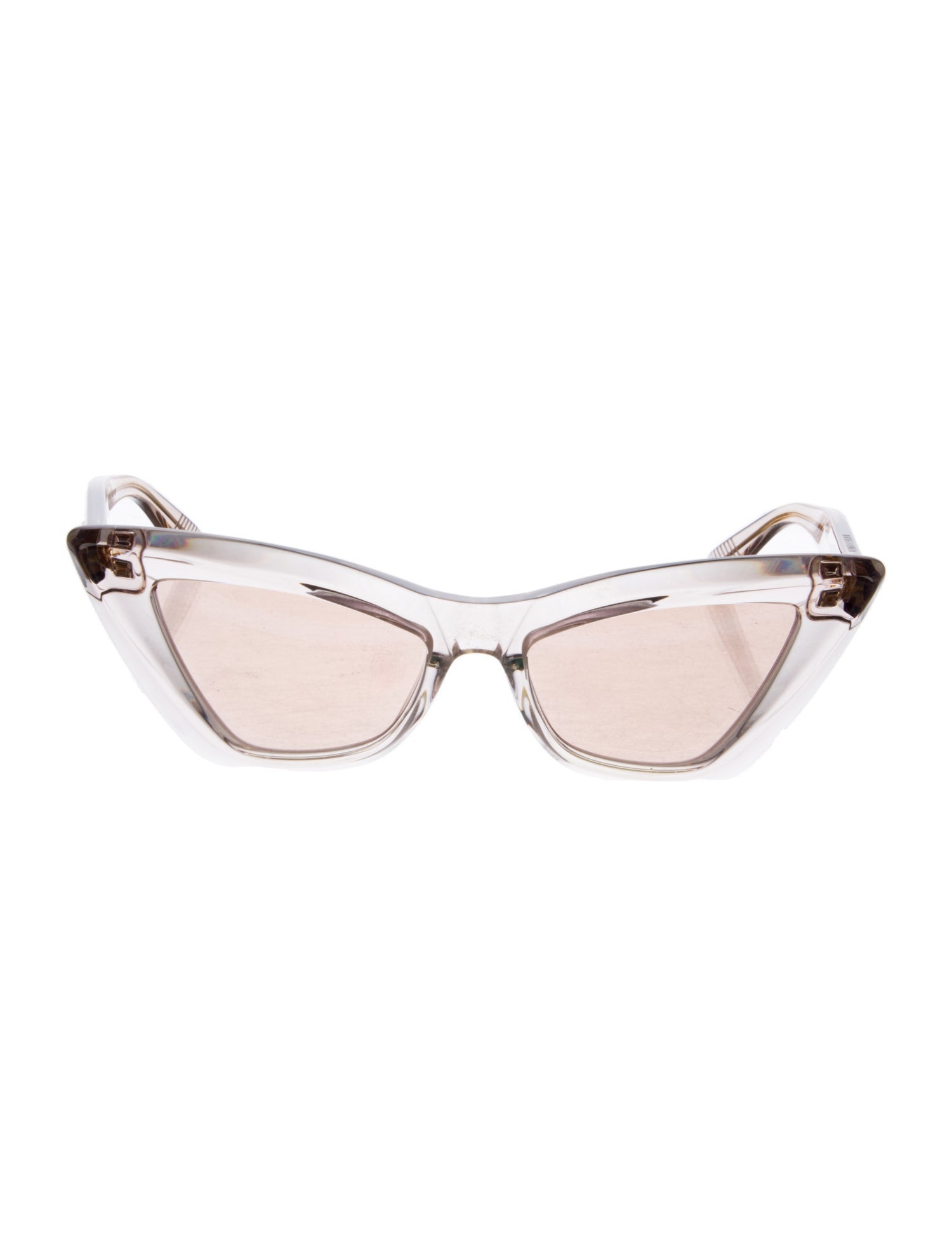 Bottega Veneta Cat-Eye Mirrored Sunglasses