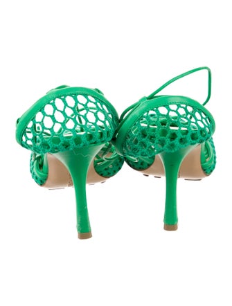 Bottega Veneta Mesh Mesh Accents Sandals