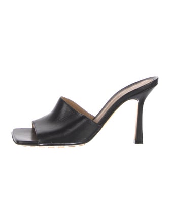 Bottega Veneta Leather Slides