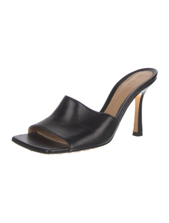Bottega Veneta Leather Slides